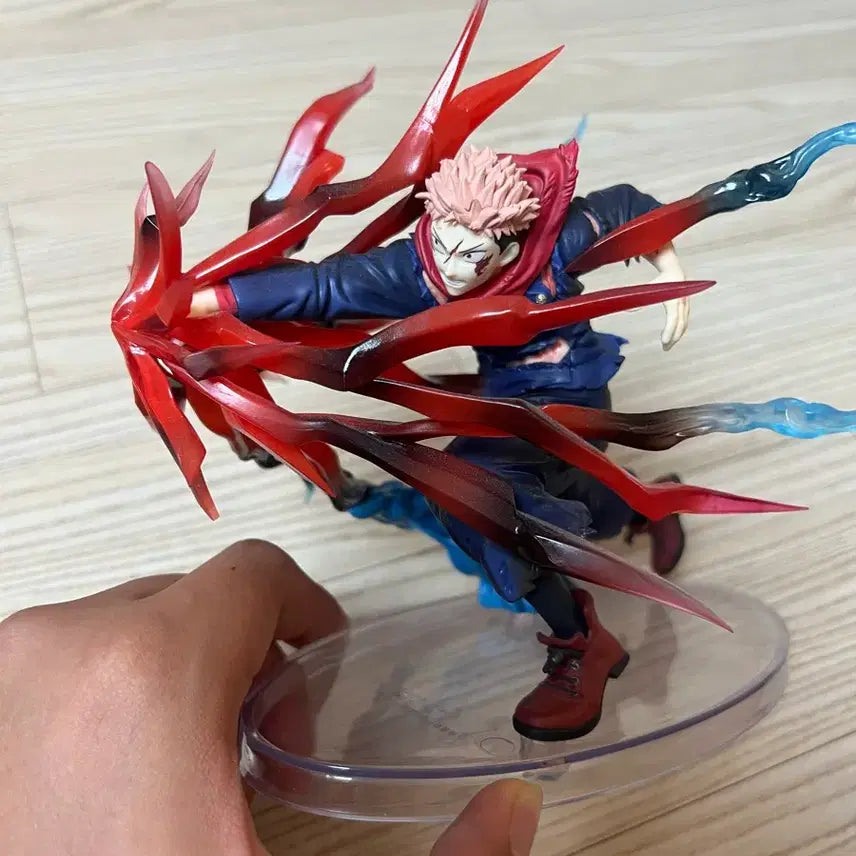 [BUNJANG] Jujutsu Kaisen Yuji Itadori Black Flash Figure (Original Box Included) / 이타도리 유지 흑섬 피규어 정품 박스포함