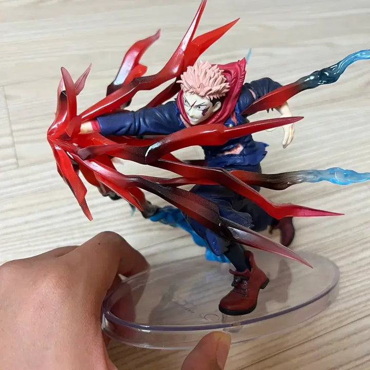 [BUNJANG] Jujutsu Kaisen Yuji Itadori Black Flash Figure (Original Box Included) / 이타도리 유지 흑섬 피규어 정품 박스포함