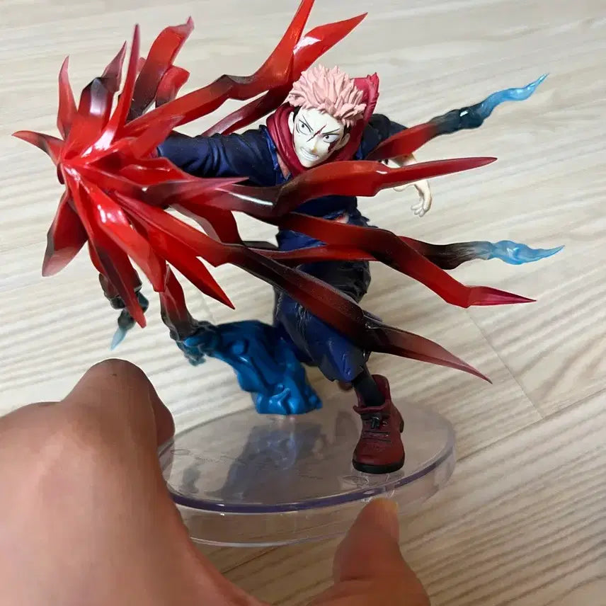 [BUNJANG] Jujutsu Kaisen Yuji Itadori Black Flash Figure (Original Box Included) / 이타도리 유지 흑섬 피규어 정품 박스포함