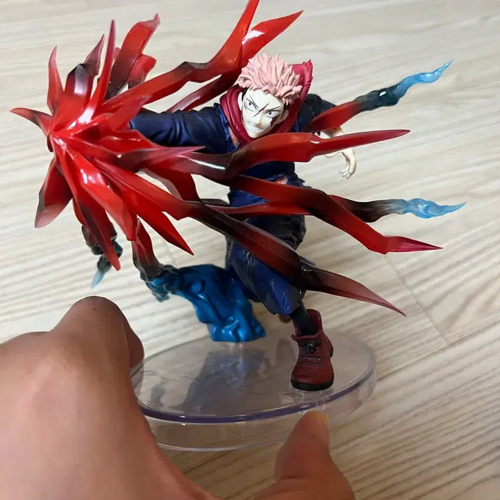 [BUNJANG] Jujutsu Kaisen Yuji Itadori Black Flash Figure (Original Box Included) / 이타도리 유지 흑섬 피규어 정품 박스포함