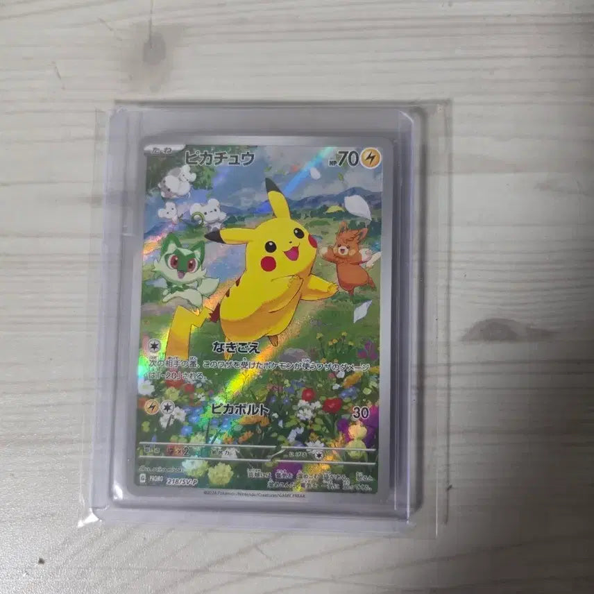 [BUNJANG] Pokemon Card Summer Pikachu / 포켓몬카드 여름 피카츄