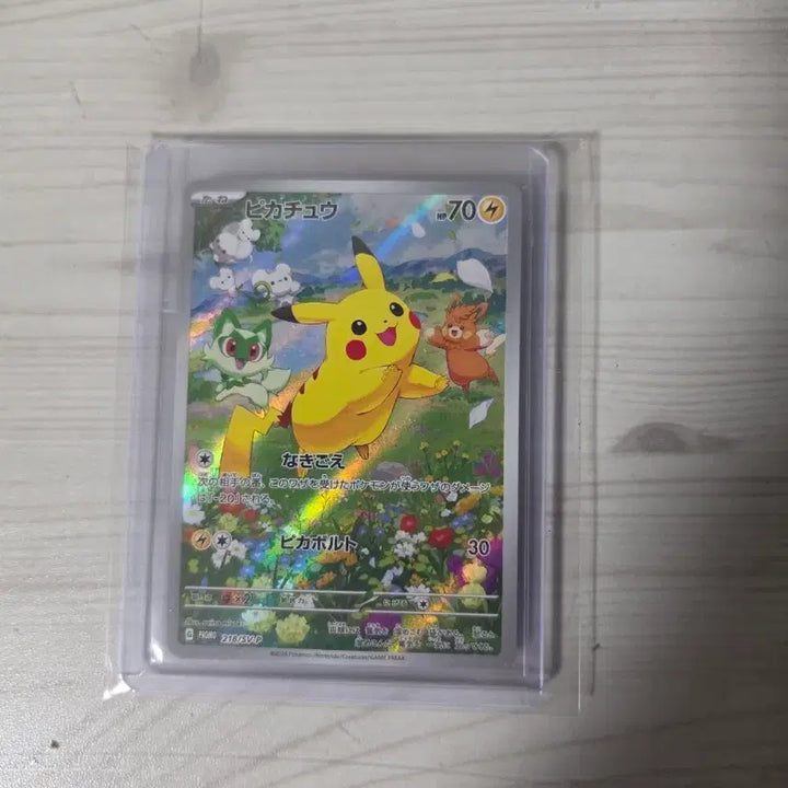 [BUNJANG] Pokemon Card Summer Pikachu / 포켓몬카드 여름 피카츄