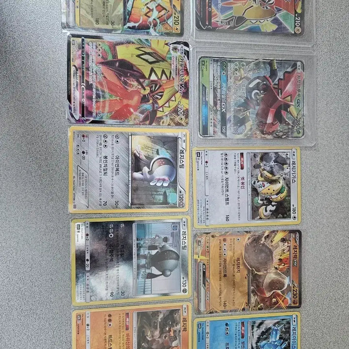 [BUNJANG] TCG Set: Tapu Series + Regi Series Ancient Cards / (포켓몬카드)카푸 시리즈+레지 시리즈(고대카드들) 일괄및 개별판매