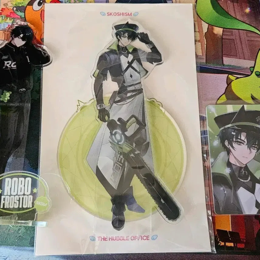 [BUNJANG] Sicosm Robo Frosty Winter Pop-up Magical Boy Acrylic Photocard Goods Set / 스코시즘 로보 프로스터 겨울 팝업 마법소년 아크릴 포카 굿즈 등