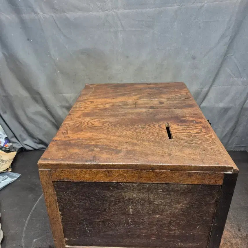 [BUNJANG] 1950s-1960s Wooden Money Box Chest of Drawers / 1950-60년대 원목 돈통  서랍장