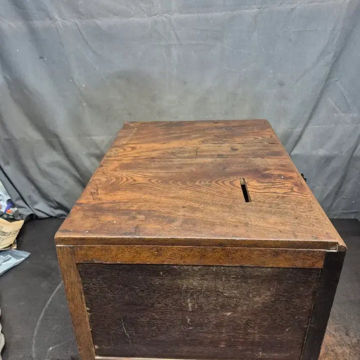 [BUNJANG] 1950s-1960s Wooden Money Box Chest of Drawers / 1950-60년대 원목 돈통  서랍장