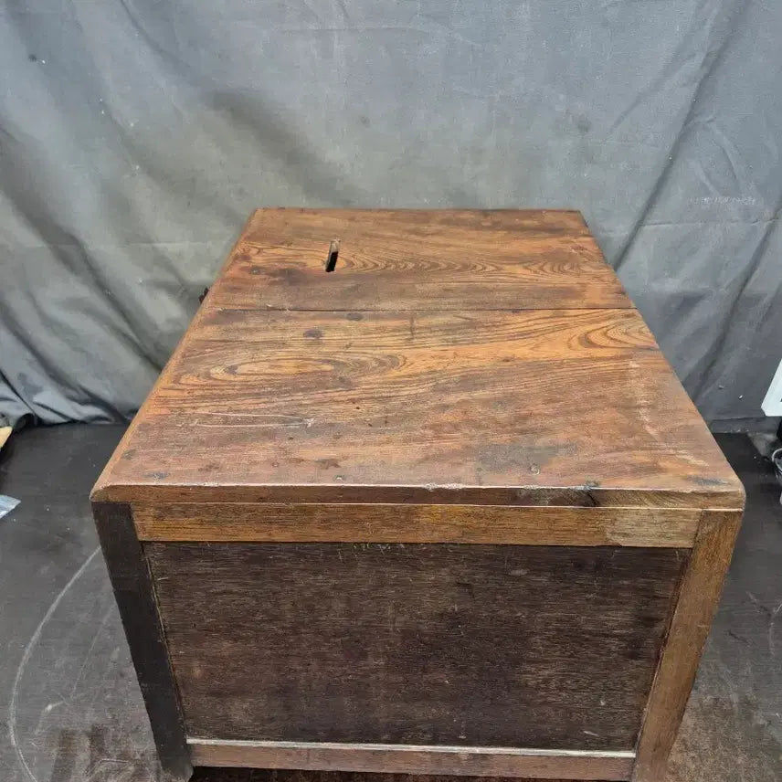 [BUNJANG] 1950s-1960s Wooden Money Box Chest of Drawers / 1950-60년대 원목 돈통  서랍장