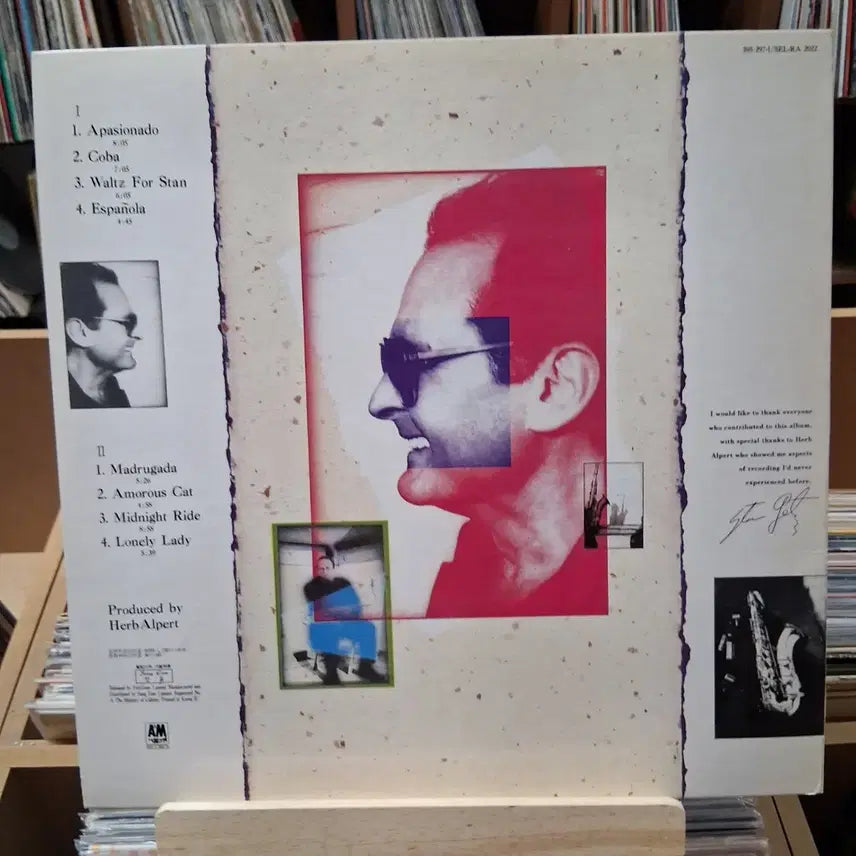 [BUNJANG] Stan Getz APASIONADO LP Vinyl Record / 민트 재즈 소장가치 스탄 게츠 APASIONADO LP 할인