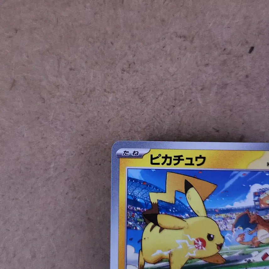 [BUNJANG] Pikachu vs Charizard 120/SV-P Promo Card Pokemon Japanese / 피카츄 vs 리자몽 120/SV-P 프로모 카드 포켓몬 일본판 일판
