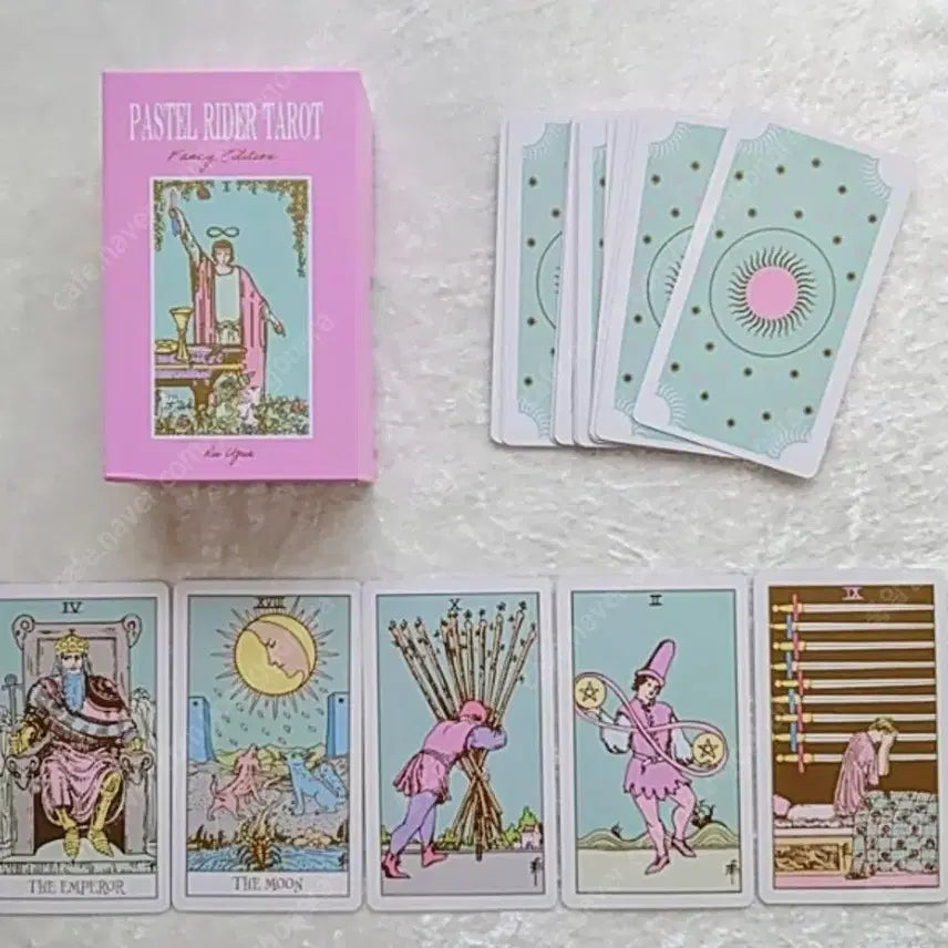 [BUNJANG] Pastellrider Tarot Cards Blue Edge Case Old Version / 파스텔라이더 타로카드 블루엣지 케이스 구버전
