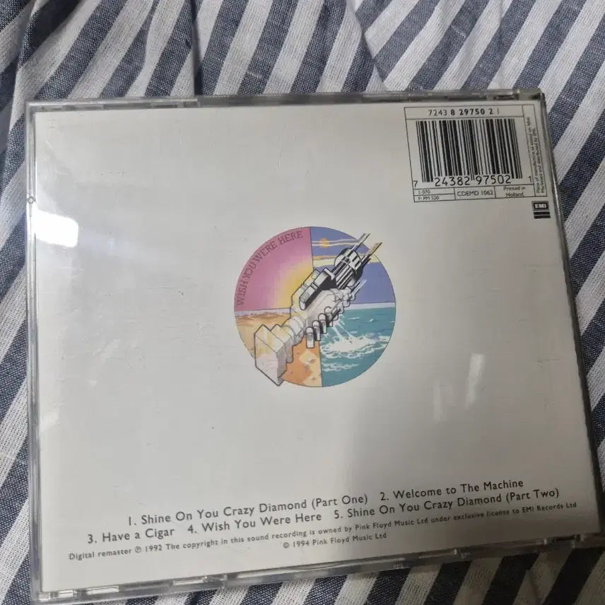 [BUNJANG] Pink Floyd Wish You Were Here CD (Import) / 핑크 플로이드 위시 유 워 히어 CD 수입