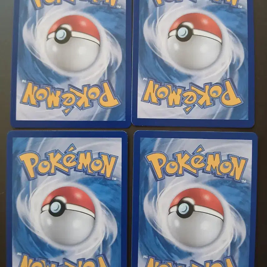 [BUNJANG] Pokemon Slowpoke &amp; Slowking 4-Card Bundle Set / 포켓몬 카드 야돈 야도킹 4장 일괄
