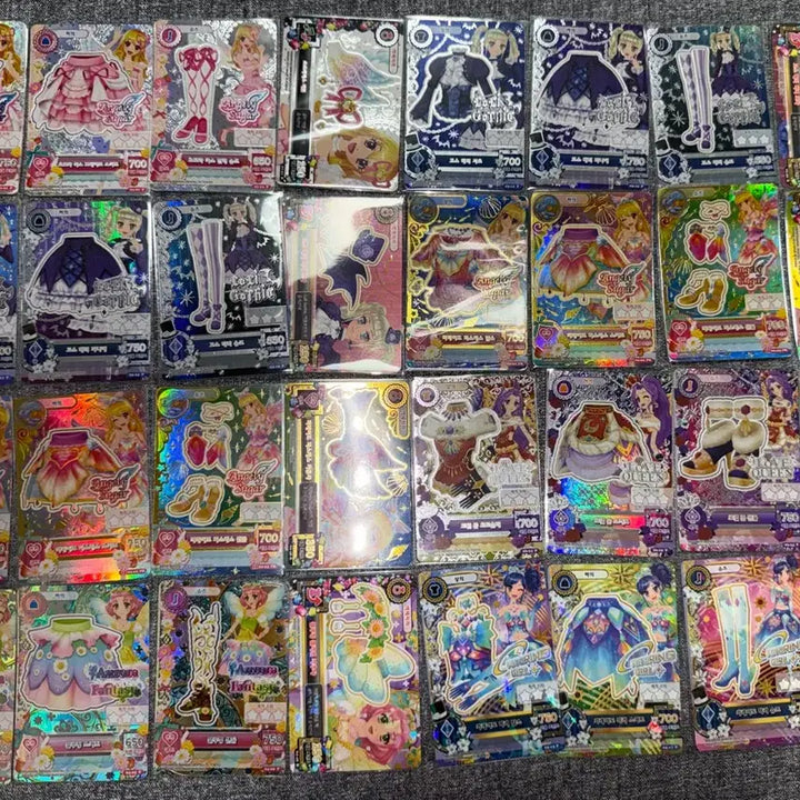 [BUNJANG] Aikatsu Aurora Kiss Goth Magic Trading Cards Bundle Set / 아이엠스타 아이카츠 오로라키스 고스매직 등