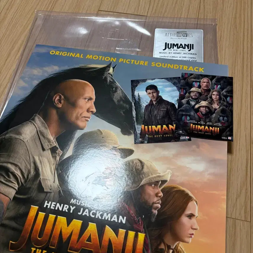 [BUNJANG] Jumanji: The Next Level Original Soundtrack Gold 2LP Numbered Edition / 넘버링) 쥬만지 더 넥스트 레벨 골드 2Lp 해리포터 더락