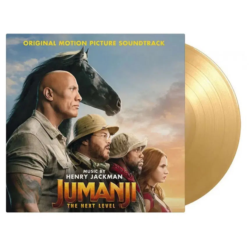 [BUNJANG] Jumanji: The Next Level Original Soundtrack Gold 2LP Numbered Edition / 넘버링) 쥬만지 더 넥스트 레벨 골드 2Lp 해리포터 더락