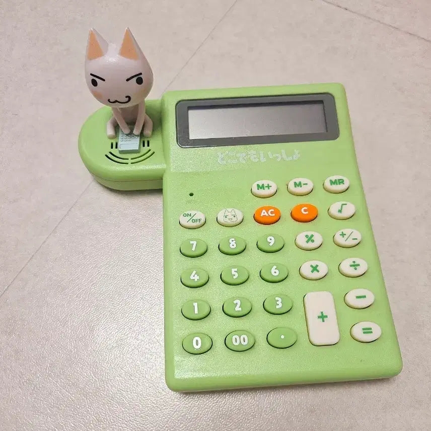[BUNJANG] Dokodemo Issyo Toro Calculator / [작동 잘 됨] 도코데모잇쇼 토로 계산기