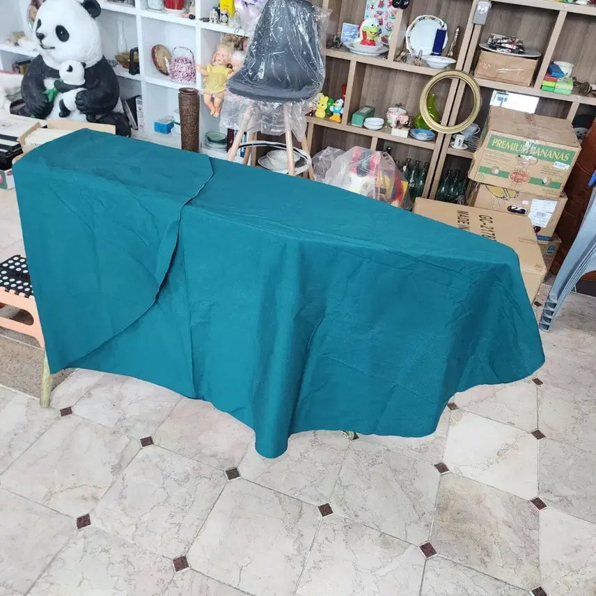 [BUNJANG] USA Unused Oval Tablecloth 204cm x 144cm / USA 미사용 타원형 태이블보 13000원 204cmX144cm