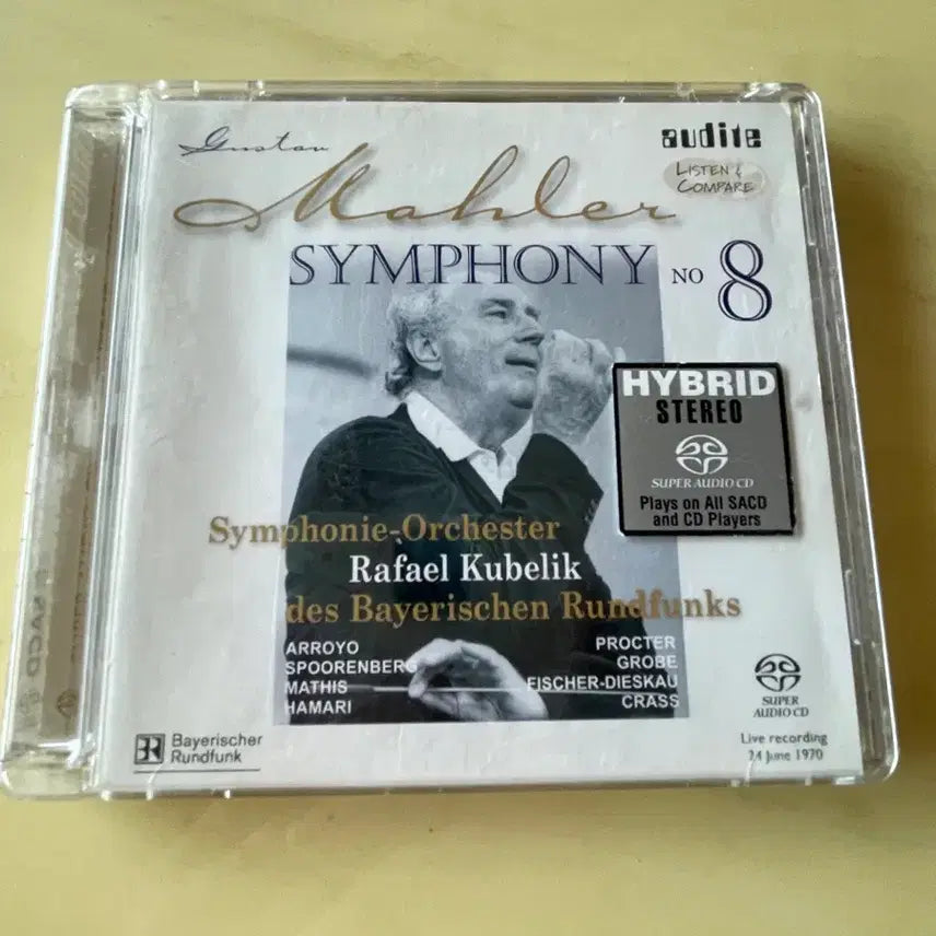 [BUNJANG] Gustav Mahler Symphony No. 8 SACD Hybrid / 구스타프 말러 교향곡 8번 SACD 하이브리드