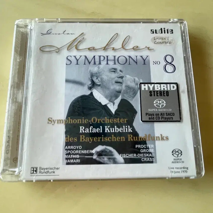 [BUNJANG] Gustav Mahler Symphony No. 8 SACD Hybrid / 구스타프 말러 교향곡 8번 SACD 하이브리드