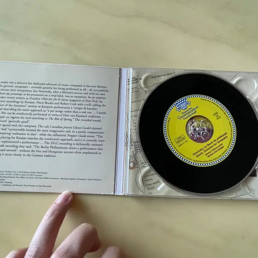 [BUNJANG] Deutsche Grammophon Herbert von Karajan Berlin Philharmonic Stravinsky Rite of Spring Bartok Concerto for Orchestra / 도이체 그라모폰 헤르베르트 폰 카라얀 베를린 필하모닉