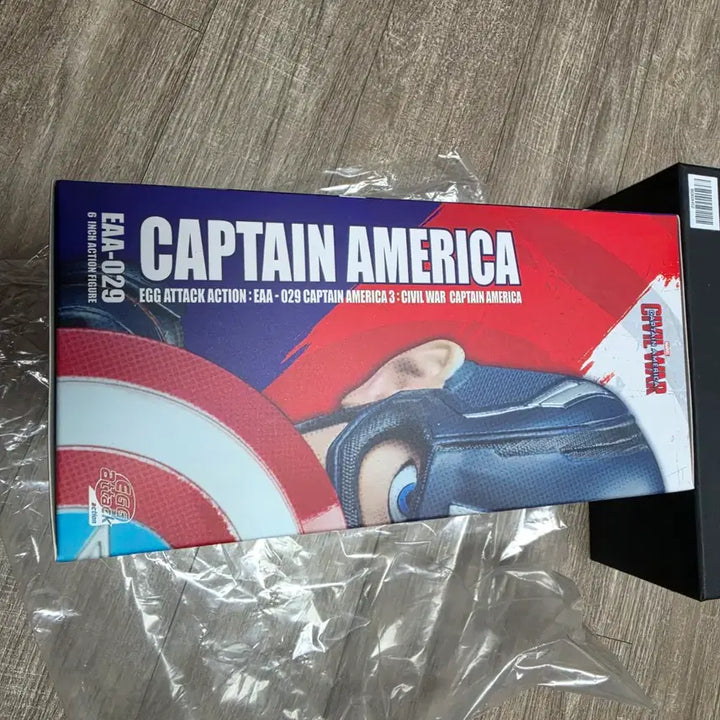 [BUNJANG] Beast Kingdom Egg Attack Action Captain America Figure / 새상품) 비스트 킹덤 에그 어택 액션 캡틴 아메리카 피규어