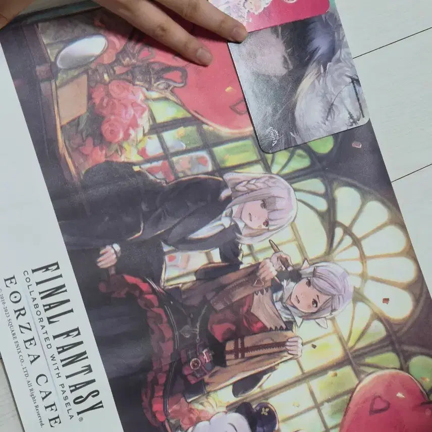 [BUNJANG] Final Fantasy XIV Poster + Coaster / 파이널 판타지 14 포스터+ 코스터