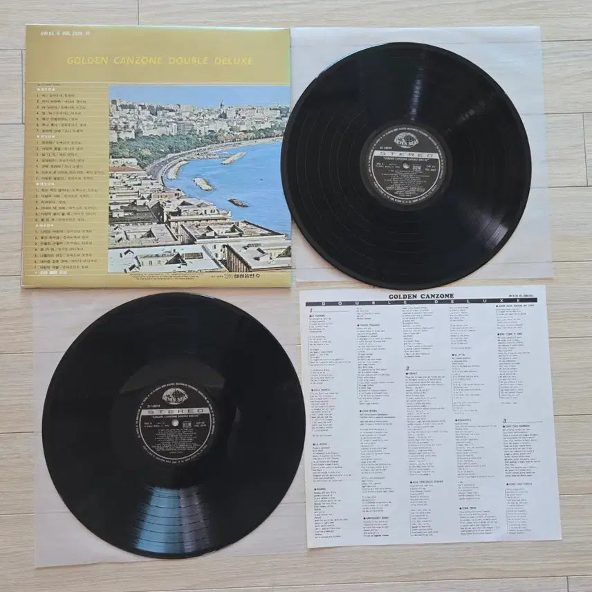 [BUNJANG] Golden Cancione Double Deluxe LP / 골든칸초네 더블 디럭스 LP 음반