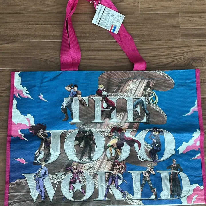 [BUNJANG] Jojo World Tarpaulin Bag / 죠죠월드 타포린백