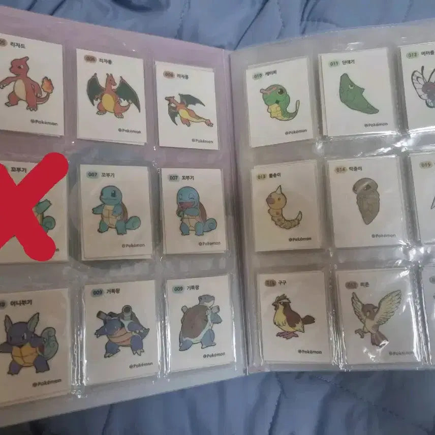 [BUNJANG] Pokemon Sticker Set - 1st Generation Complete / 포켓몬 띠부씰 1세대 전체