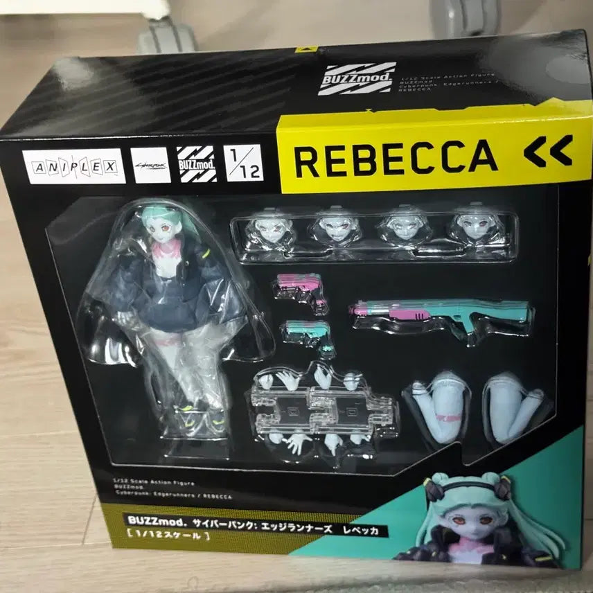 [BUNJANG] Buzzmod Cyberpunk: Edgerunners Rebecca 1/12 Scale Figure / 버즈모드 사이버펑크 엣지러너 레베카 1/12 스케일 피규어