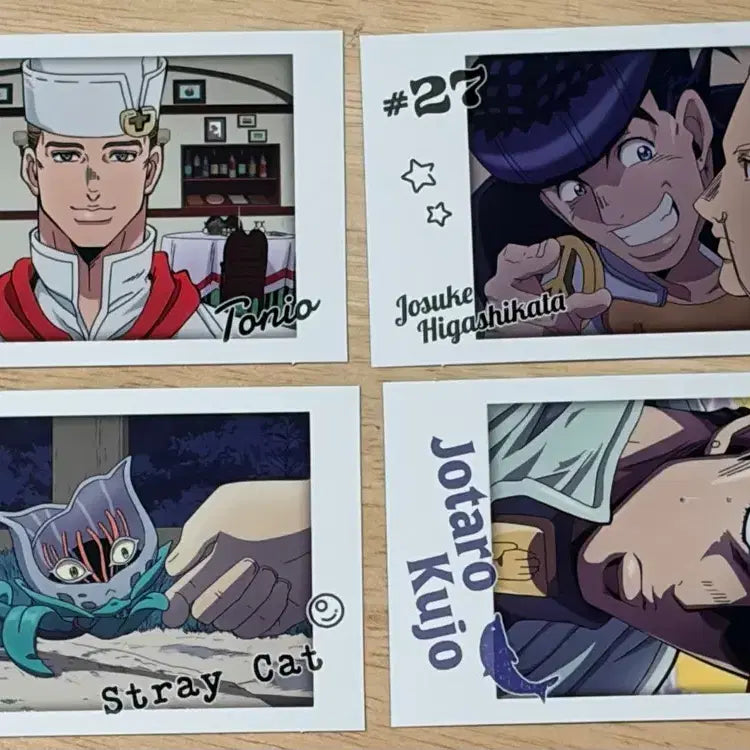 [BUNJANG] JoJo Part 4 Photocard Bundle Set / 죠죠 4부 포카
