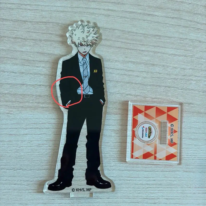[BUNJANG] My Hero Academia Bakugo Acrylic Stand &amp; Clear Card / 나의 히어로 아카데미아 히로아카 시즈테츠 바쿠고 아크릴스탠드 클리어카드