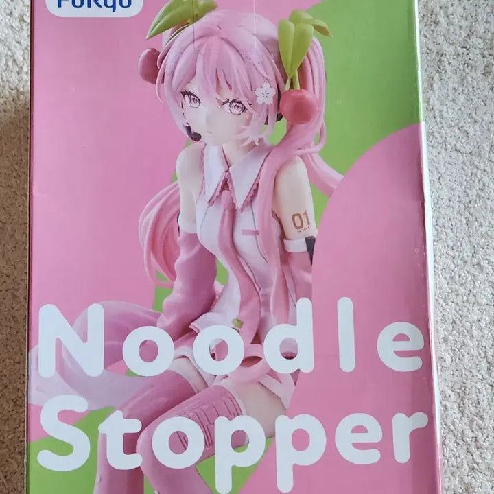 [BUNJANG] Hatsune Miku Sakura Miku 2026 Furyu Noodle Stopper Beauty Figure / 미개봉) 하츠네미쿠 사쿠라미쿠 2026 후류 누들스토퍼 미소녀 피규어