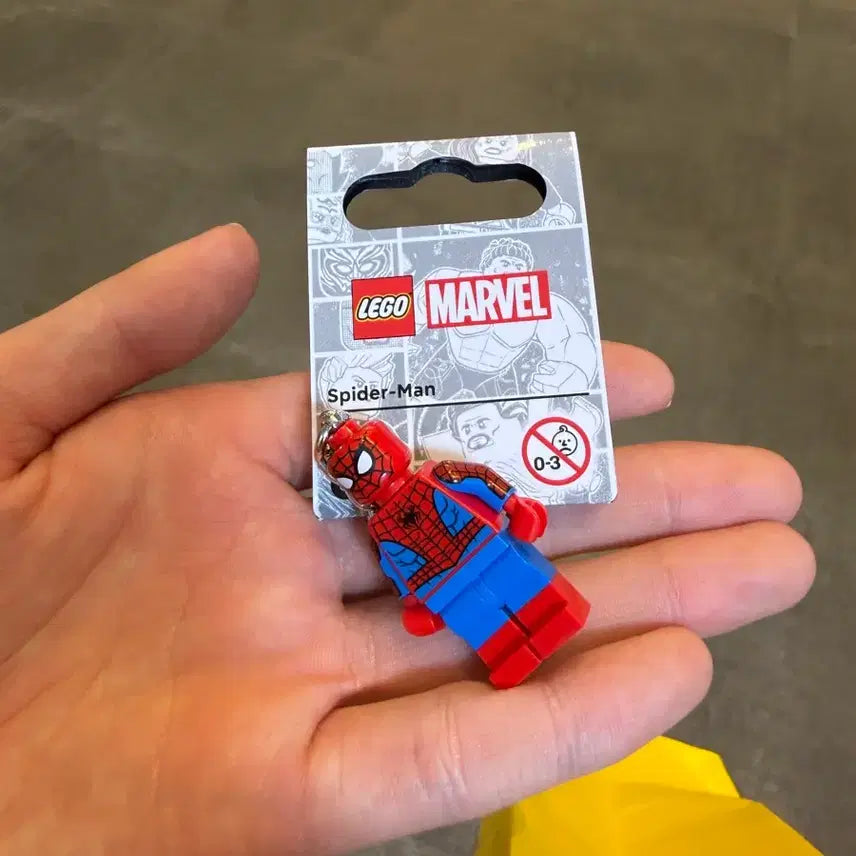 [BUNJANG] Lego Spider-Man Keychain / 스파이더맨 레고 키링