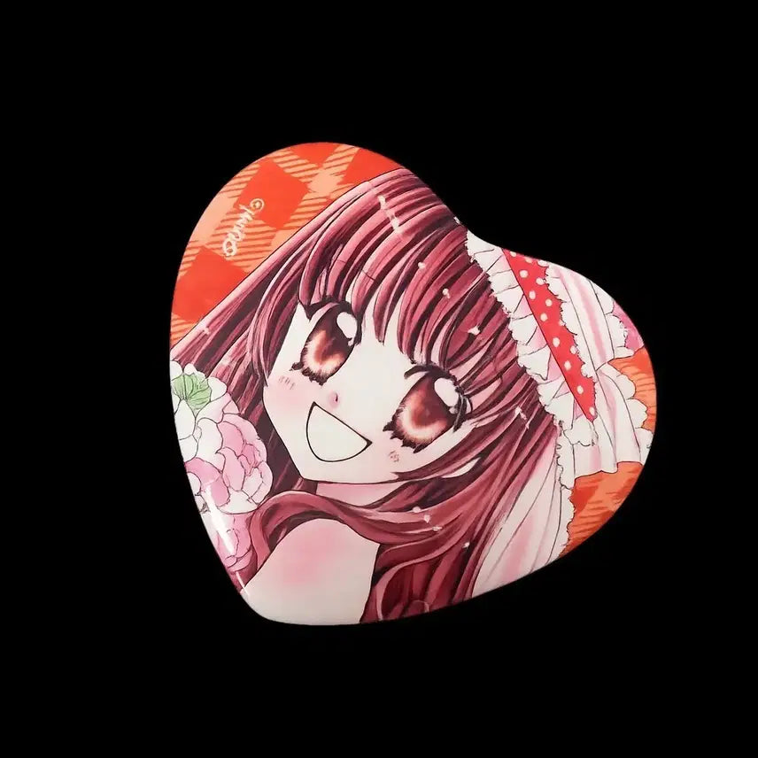 [BUNJANG] Dream Spade Strawberry Heart Badge / 꿈빛파티시엘 딸기 하트뱃지