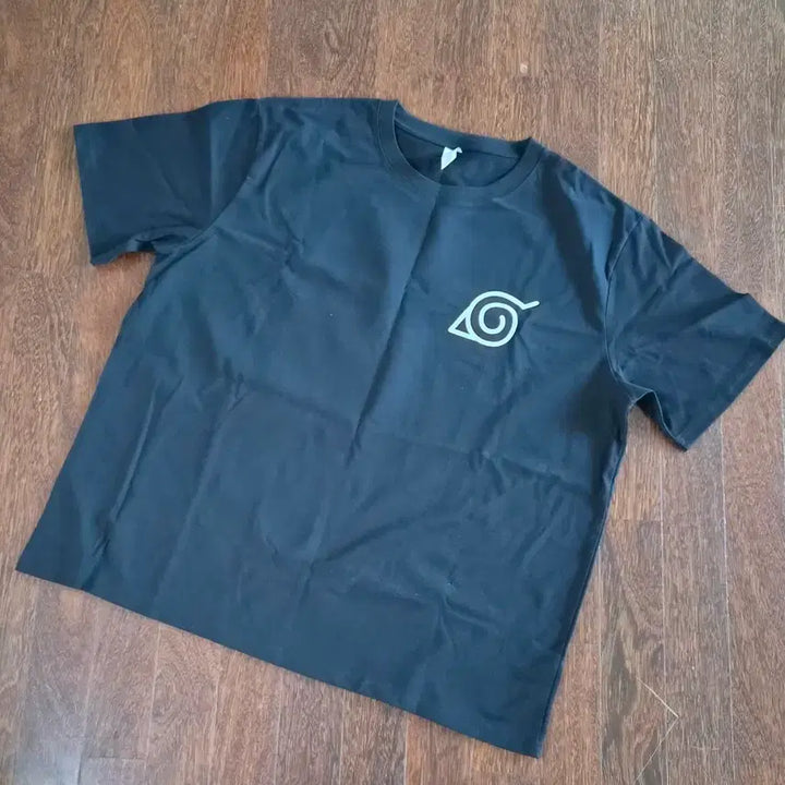 [BUNJANG] Uzumaki Naruto Black T-Shirt (New) / 우즈마키 나루토 블랙 반팔티 새상품