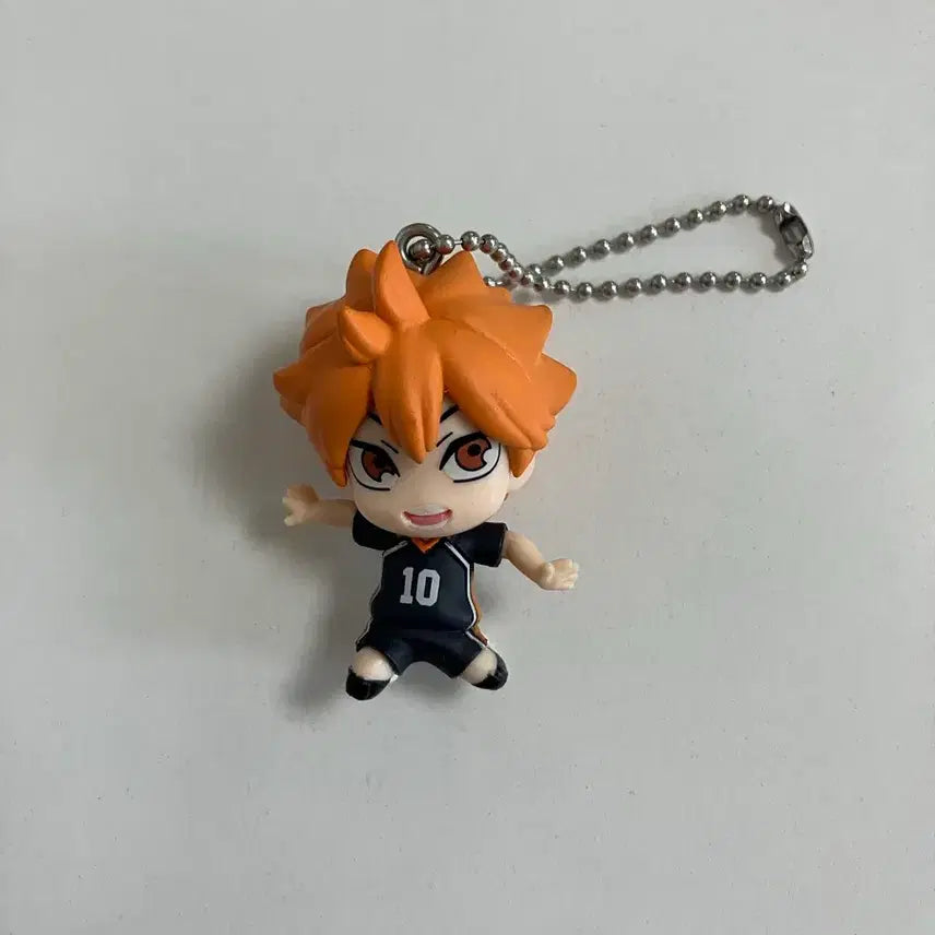 [BUNJANG] Haikyuu!! Hinata Chibi Figurine Keychain / 하이큐!! 히나타 가챠 데포피그 키링 피규어
