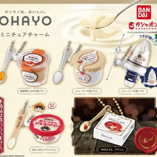 [BUNJANG] Bandai Ohayo Milk Gacha Set (Sealed) / 반다이 오하요 유업 가챠 set(미개봉)