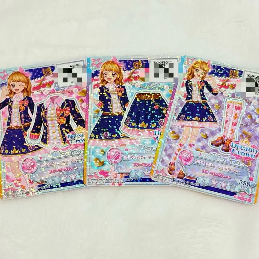 [BUNJANG] Aikatsu Stars Akari Dreamy Crown Royal Sweet Set Card / 아이카츠 스타즈 아카리 드리미 크라운 로얄 스위트 세트 카드