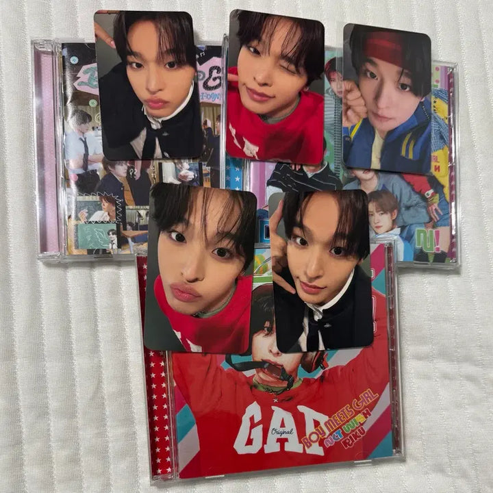 [BUNJANG] NCT WISH Riku Japanese Album Set POB Photocard / 엔시티 위시 일본 앨범 리쿠 세트 풀셋 미공포 포카 포함 개봉 요이돈 요이동 보이미츠걸
