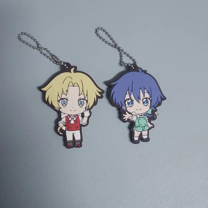 [BUNJANG] Reincarnated as the 7th Prince Lloyd Albert Diamant Rubber Strap Keychain / 전생했더니 제7왕자라 내맘대로 마술을 연마합니다 로이드 알베르트 디살룸 러버스트랩 키링