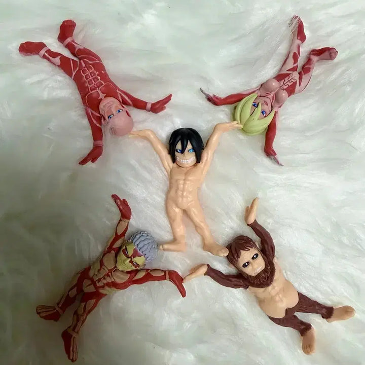 [BUNJANG] Attack on Titan Pencil Holder Figure / 진격의거인 연필 거치 피규어 펜오키