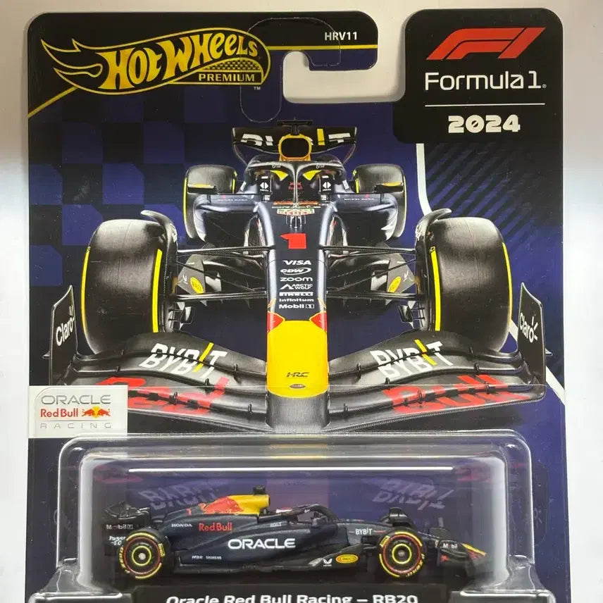 [BUNJANG] 1:64 Hot Wheels Premium Red Bull RB20 Max Verstappen 