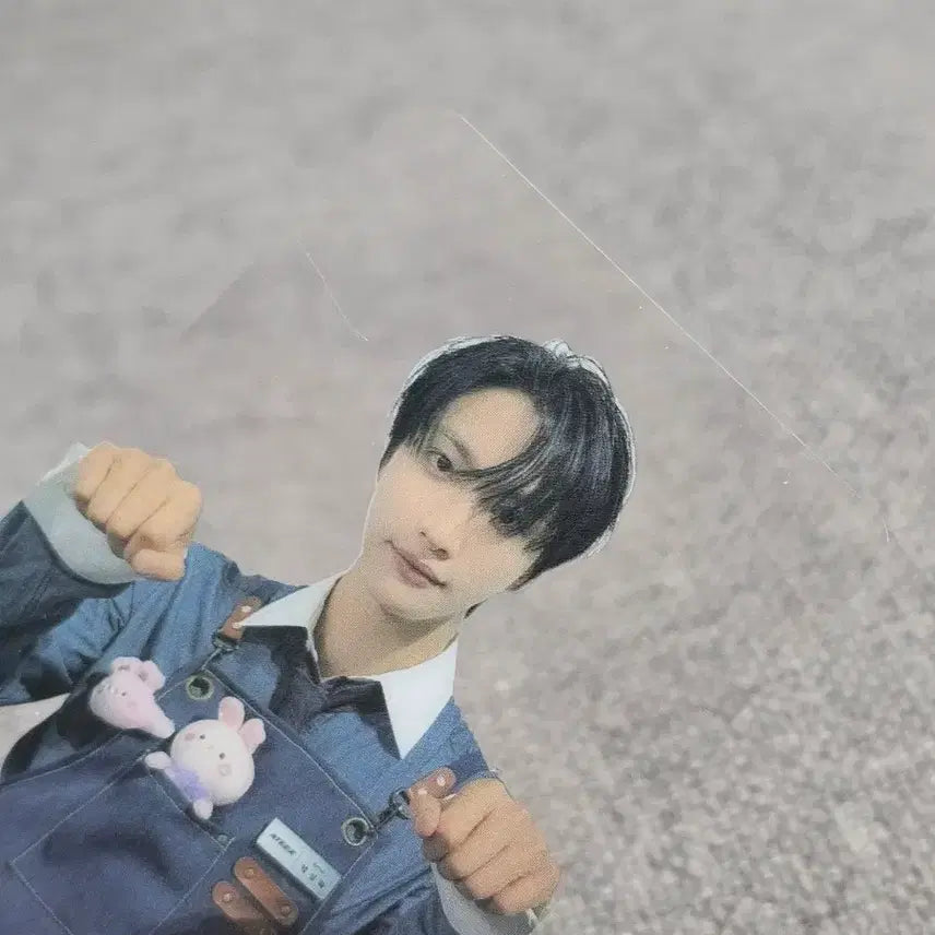 [BUNJANG] ATEEZ Seonghwa Jurista Hyper Ver. Transparent Photocard / 에이티즈 성화 미공포 주리스타 히퍼 투명 포카