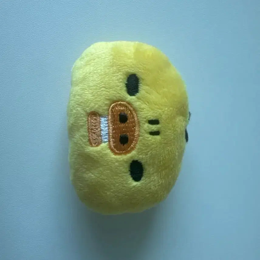 [BUNJANG] San-X Rilakkuma Emoji Face Mascot Plush Badge - Kiiroitori / 산엑스 리락쿠마 이모지 얼굴 마스코트 인형 뱃지 - 키이로이토리