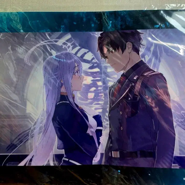 [BUNJANG] 86 - Eighty Six 2024 Online Kuji C Prize Shin &amp; Vladilena Clear Poster / 86 에이티식스 24년 온라인쿠지 C상 1