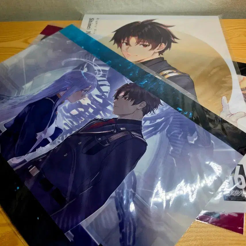 [BUNJANG] 86 - Eighty Six 2024 Online Kuji C Prize Shin &amp; Vladilena Clear Poster / 86 에이티식스 24년 온라인쿠지 C상 1