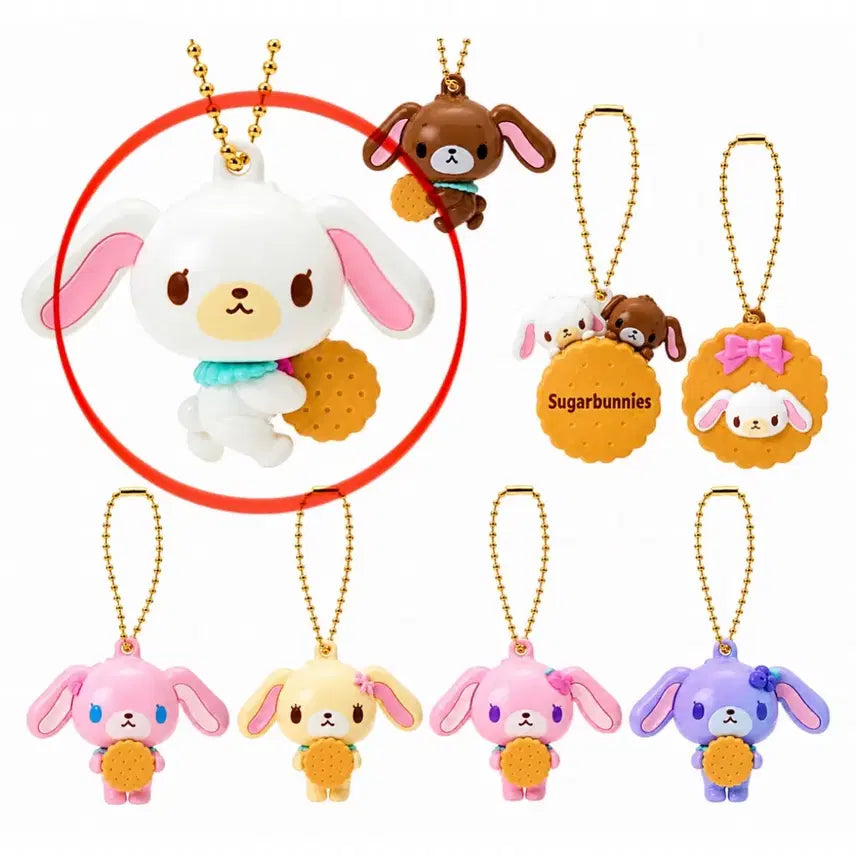 [BUNJANG] Sugarbunnies Biscuit Secret Mascot Charm Shirousa / 슈가바니즈 비스킷 시크릿 마스코트 참 시로우사