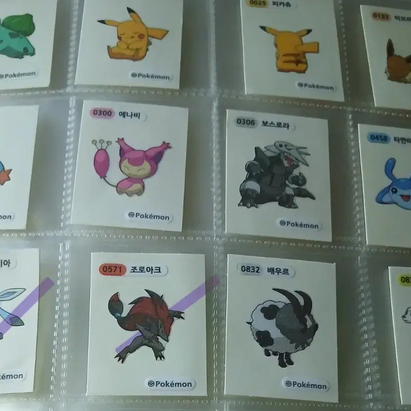 [BUNJANG] Pokemon Sticker Pack - Choose 1 / 포켓몬띠부씰 1개 선택 포켓몬시즌2 띠부띠부씰