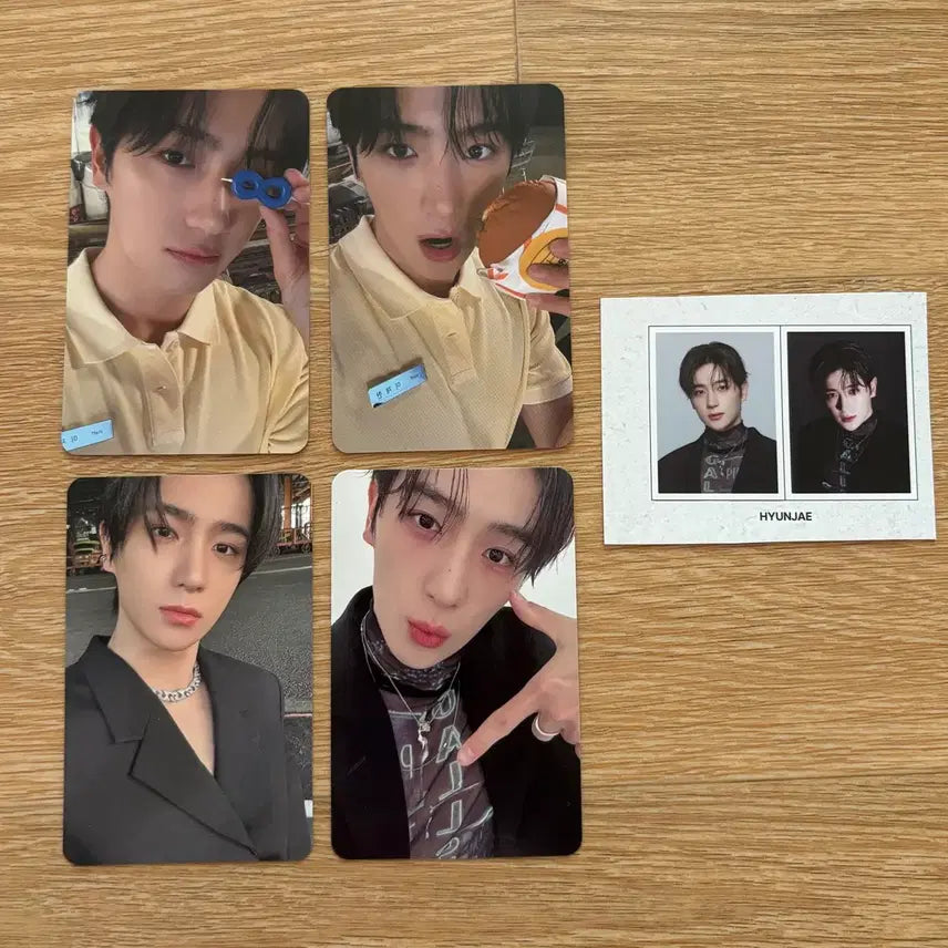 [BUNJANG] THE BOYZ HyunJae Bundle Set Photocard, Instant Photos, and Goods / [일괄]더보이즈 현재 포카세트 현재증사 현재굿즈 더보이즈 굿즈 더보이즈 트레카